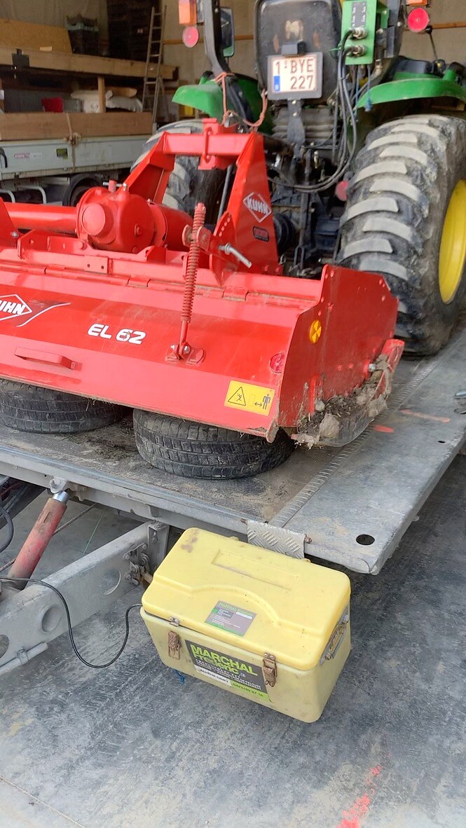 Fraise rotative – préparation et ameublissement du sol